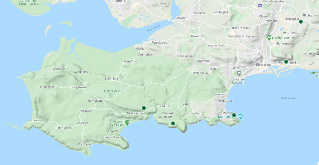 Gower Weather Stations